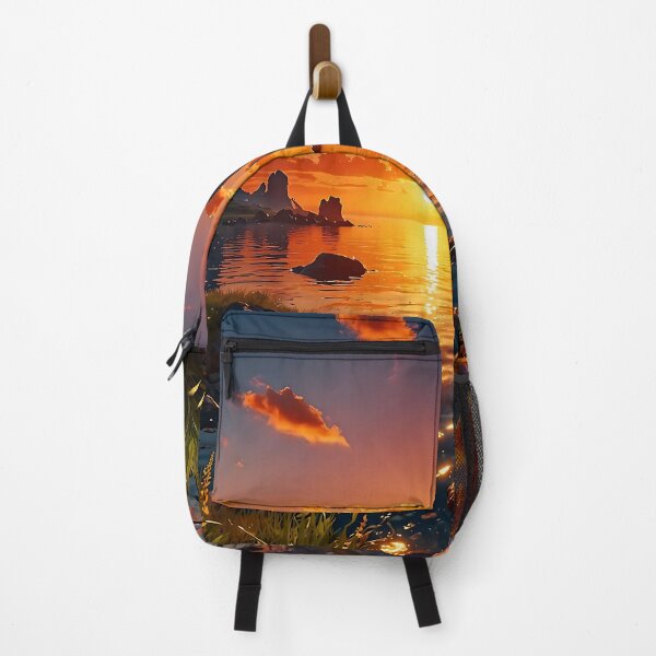 Item preview, The Lake of Golden Dawn designed and sold by PixelParadies.