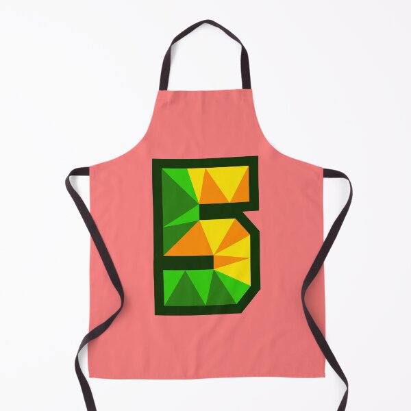 Item preview, My Type “5” Number in Citrus Theme designed and sold by Artwork by Daniel Adams.