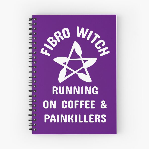 Item preview, Fibro Witch Running on Coffee and Painkillers Cheeky Witch® designed and sold by cheekywitch.