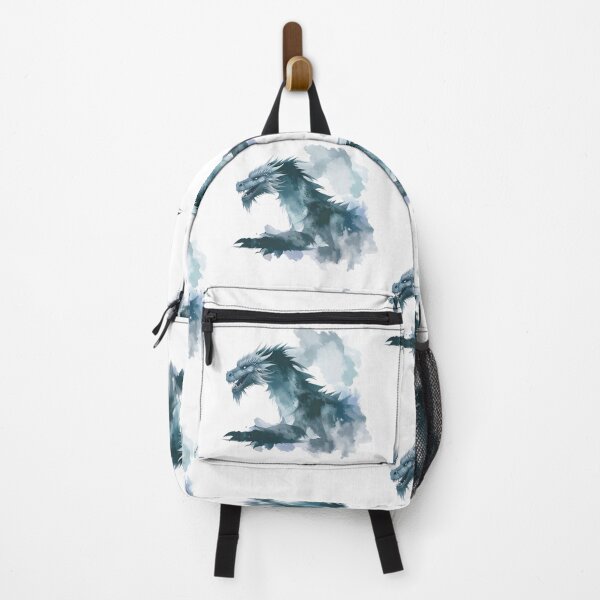 Item preview, Grim emerald green dragon in smoke abstract designed and sold by LiskoDesign.