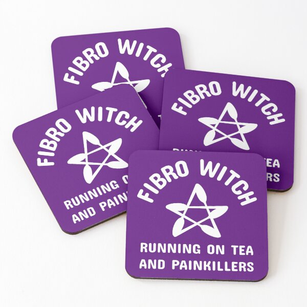 Item preview, Fibro Witch Running on Tea and Painkillers Cheeky Witch® designed and sold by cheekywitch.