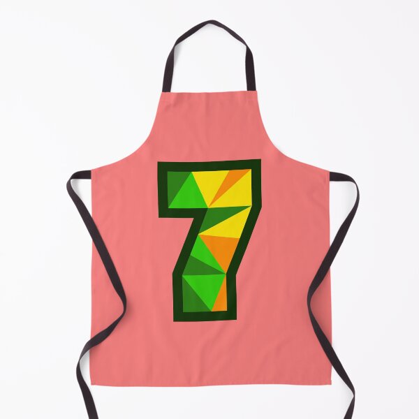 Item preview, My Type “7” Number in Citrus Theme designed and sold by Artwork by Daniel Adams.