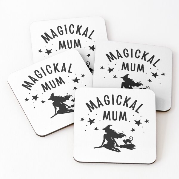 Item preview, Magickal Mum Witch and Cat Mother's Day Cheeky Witch® designed and sold by cheekywitch.