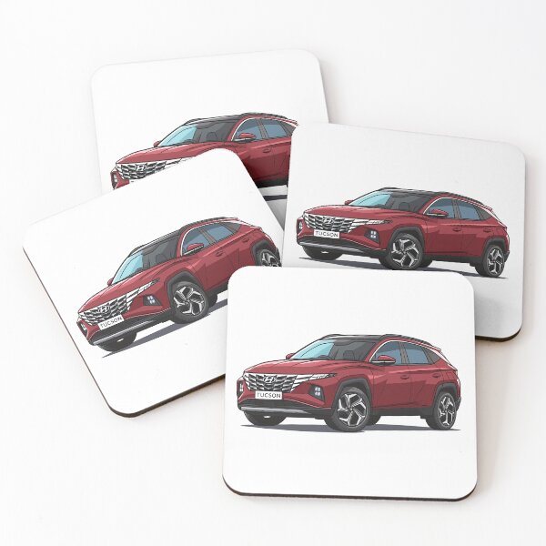 Item preview, Hyundai Tucson Crimson Red designed and sold by Woreth.