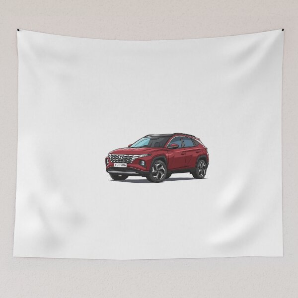 Item preview, Hyundai Tucson Crimson Red designed and sold by Woreth.