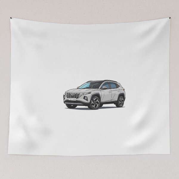 Item preview, Hyundai Tucson Crystal White designed and sold by Woreth.