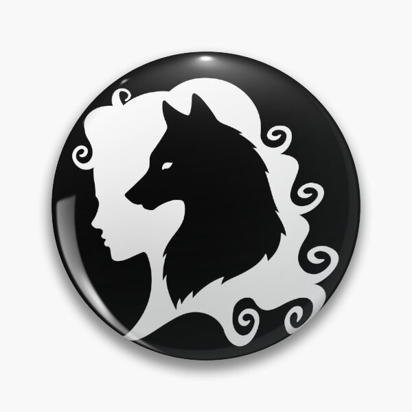Item preview, White Wolf Spirit Totem Animal Guide Cheeky Witch® designed and sold by cheekywitch.