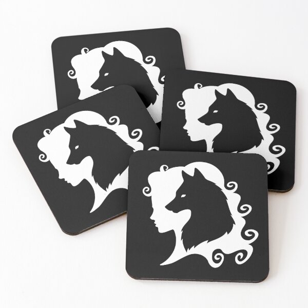 Item preview, White Wolf Spirit Totem Animal Guide Cheeky Witch® designed and sold by cheekywitch.
