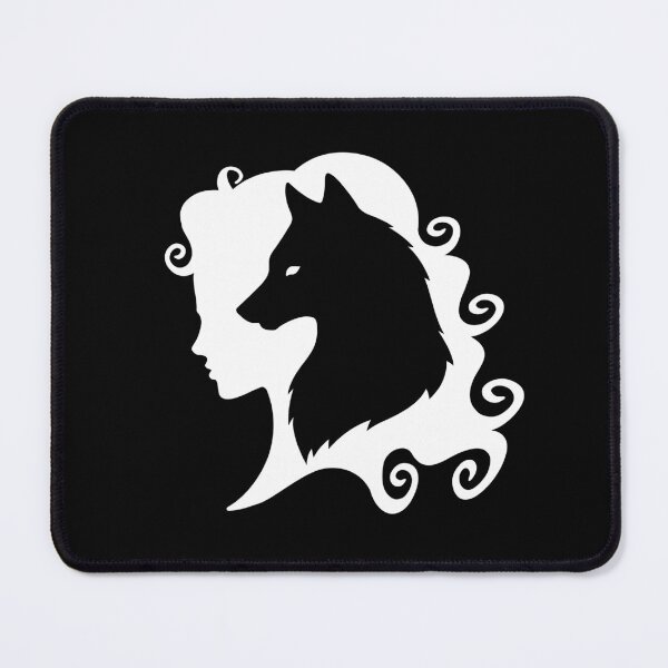 Item preview, White Wolf Spirit Totem Animal Guide Cheeky Witch® designed and sold by cheekywitch.