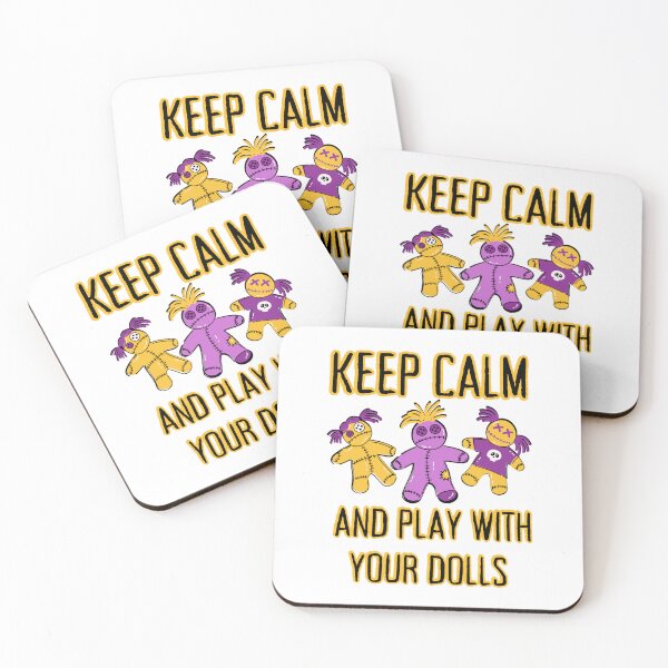 Item preview, Keep Calm and Play With Your Dolls Cheeky Witch® designed and sold by cheekywitch.