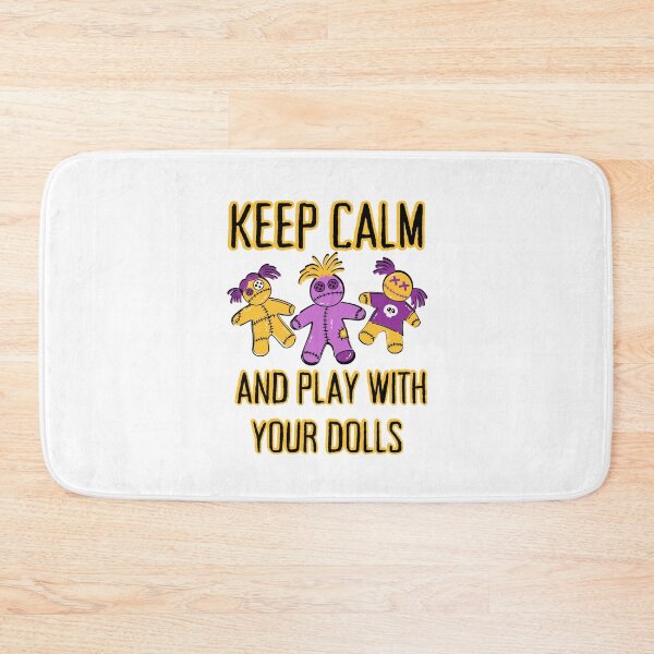 Item preview, Keep Calm and Play With Your Dolls Cheeky Witch® designed and sold by cheekywitch.