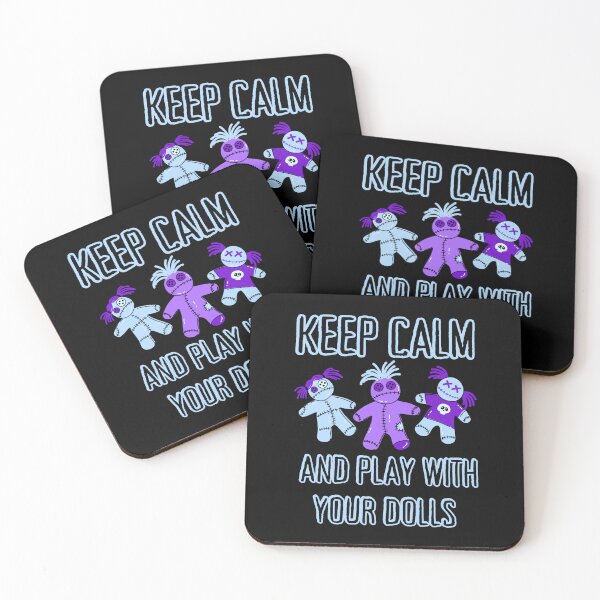 Item preview, Keep Calm and Play With Your Dolls Cheeky Witch® designed and sold by cheekywitch.