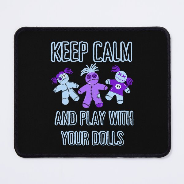 Item preview, Keep Calm and Play With Your Dolls Cheeky Witch® designed and sold by cheekywitch.