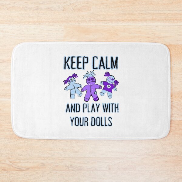Item preview, Keep Calm and Play With Your Dolls Cheeky Witch® designed and sold by cheekywitch.