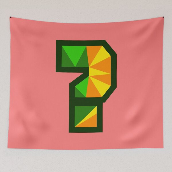 Item preview, My Type “?” Question Mark Punctuation in Citrus Theme designed and sold by Artwork by Daniel Adams.