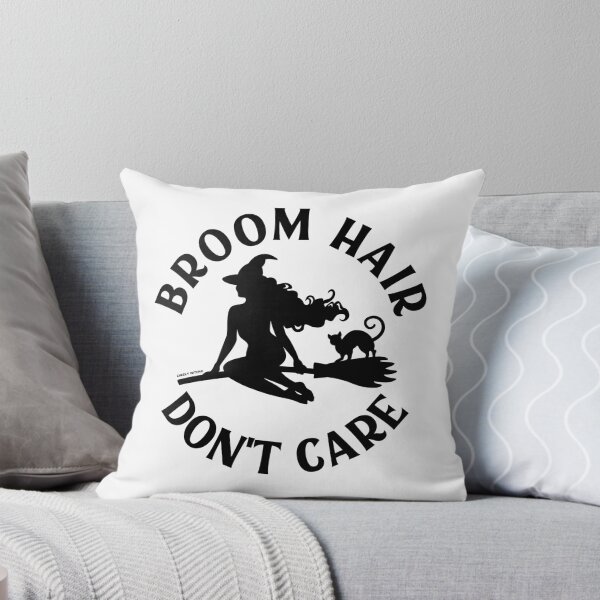 Item preview, Broom Hair Don't Care Funny Pagan Wiccan Cheeky Witch® designed and sold by cheekywitch.