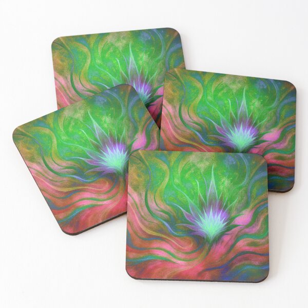 Item preview, Colorful abstract plant blossom designed and sold by Sigtrix.