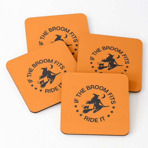 Item preview,  If The Broom Fits Ride It Cheeky Witch® designed and sold by cheekywitch.