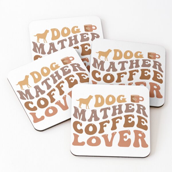 Item preview, Dog Mother Coffee Lover – Fun Dog & Coffee Quote designed and sold by artcultreone.