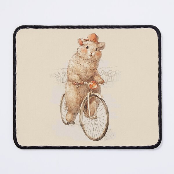 Item preview, Vintage Rabbit on Bicycle – Cute Retro Illustration designed and sold by collectees1.