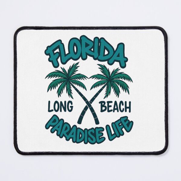 Item preview, Florida Long Beach – Paradise Life Palm Trees designed and sold by PhilllandArt.