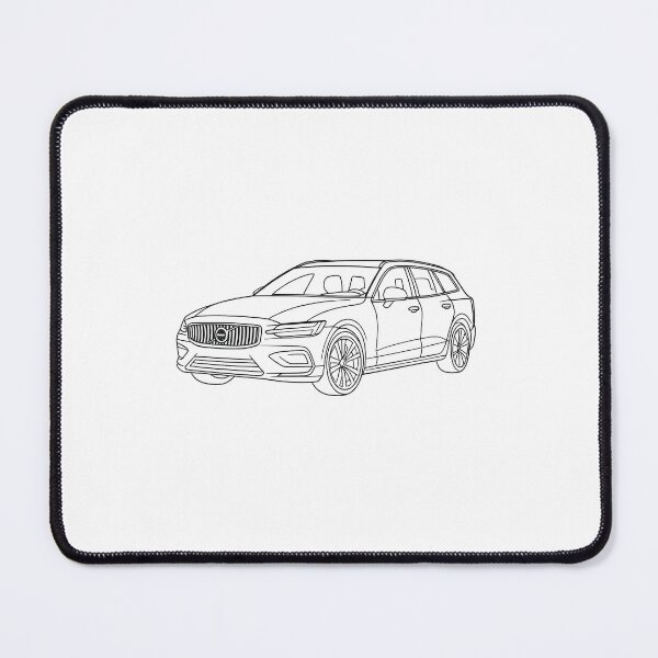 Item preview, Volvo V60 sketch designed and sold by Ciuline.