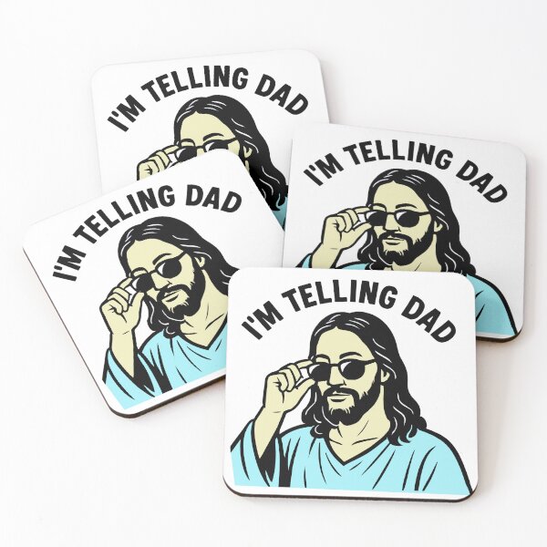 Item preview, Jesus - I'm Telling Dad designed and sold by AIEverything.