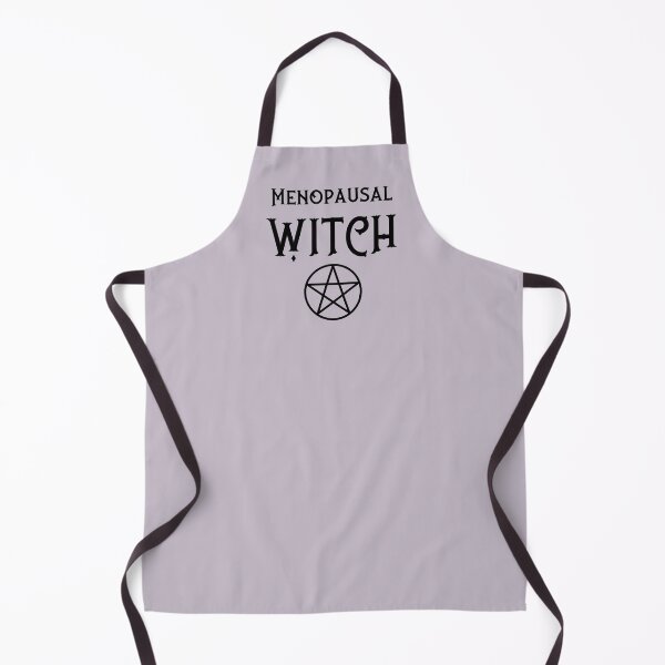 Item preview, Menopausal with Black Pentacle Cheeky Witch® designed and sold by cheekywitch.