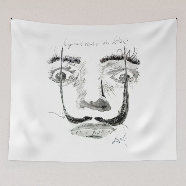 Item preview, Dali, a Sketch Portrait. designed and sold by JonDelorme.