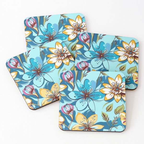 Item preview, flowery style discolored designed and sold by Nice-patterns.