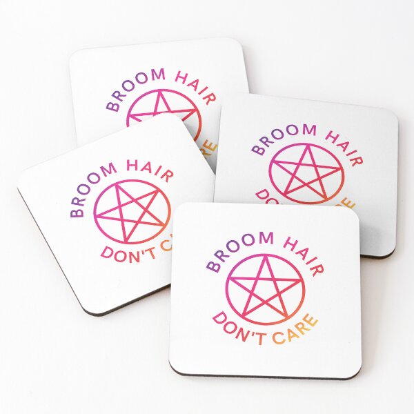 Item preview, Broom Hair Don't Care Funny Pagan Wiccan Cheeky Witch® designed and sold by cheekywitch.