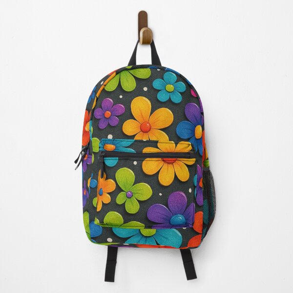 Item preview, Bright floral pattern on dark designed and sold by Sigtrix.