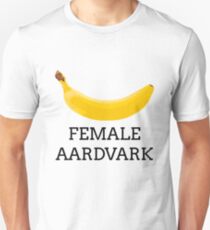 Female aardvark Slim Fit T-Shirt