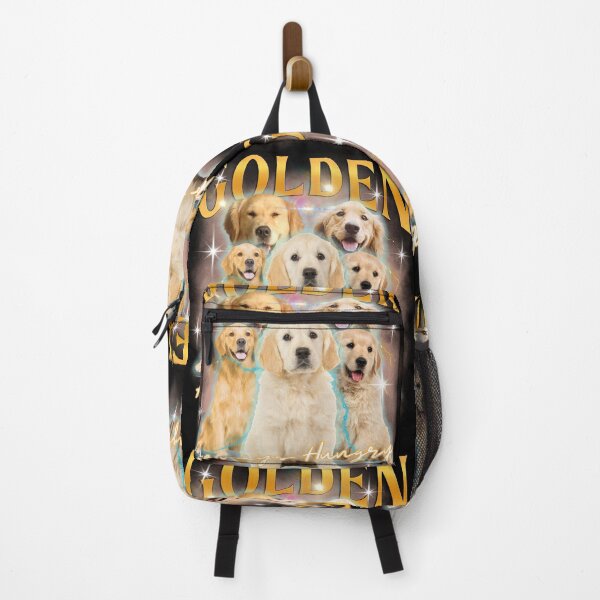 Item preview, Cute Golden Retriever | Bootleg Style Happy Dog designed and sold by Teez Haven.