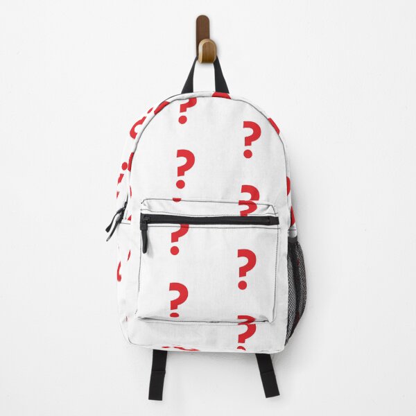 Item preview, Bold Red Question Mark – Minimalist Mystery Design designed and sold by Markloom.co.