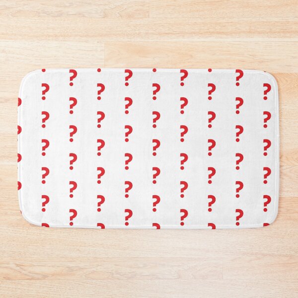 Item preview, Bold Red Question Mark – Minimalist Mystery Design designed and sold by Markloom.co.