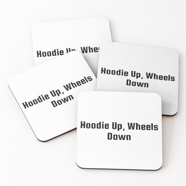 Item preview, Hoodie Up, Wheels Down designed and sold by Ninjacatoff.