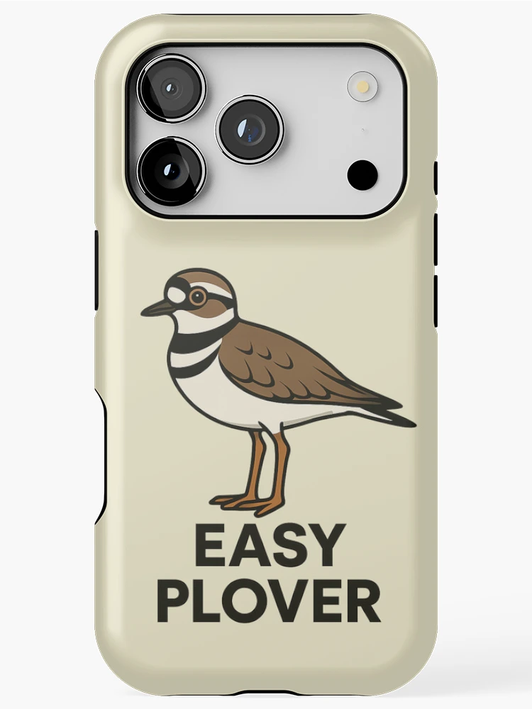 Thumbnail 1 of 4, iPhone Case, Easy Plover - Common Ringed Plover designed and sold by Animal Magnetism.