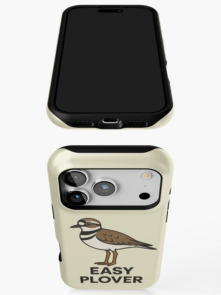 Thumbnail 3 of 4, iPhone Case, Easy Plover - Common Ringed Plover designed and sold by Animal Magnetism.
