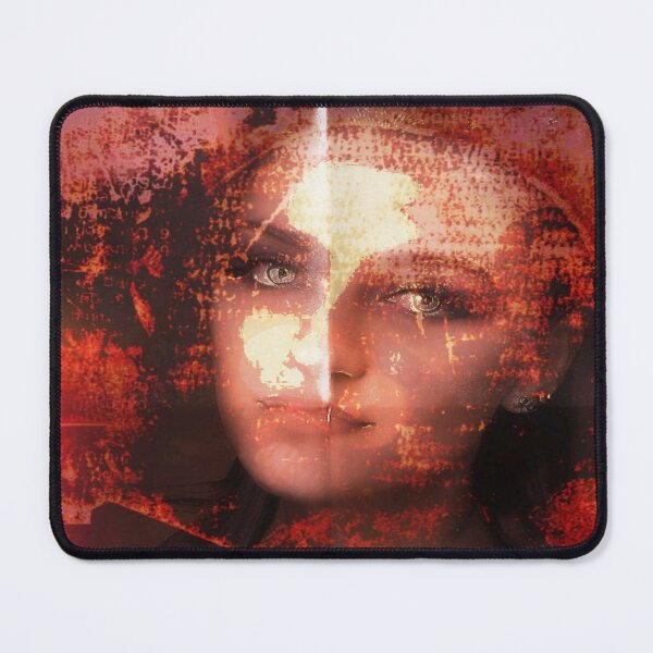 Item preview, Attractive female in abstract design designed and sold by Jennifer Morcom.