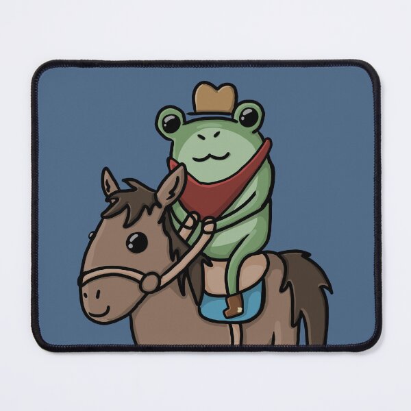Item preview, Cowboy frog and horsie  designed and sold by Werewolf1343.