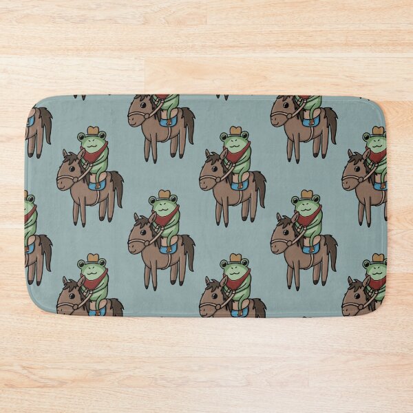 Item preview, Cowboy frog and horsie  designed and sold by Werewolf1343.