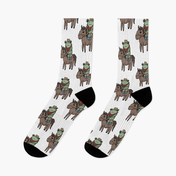 Item preview, Cowboy frog and horsie  designed and sold by Werewolf1343.