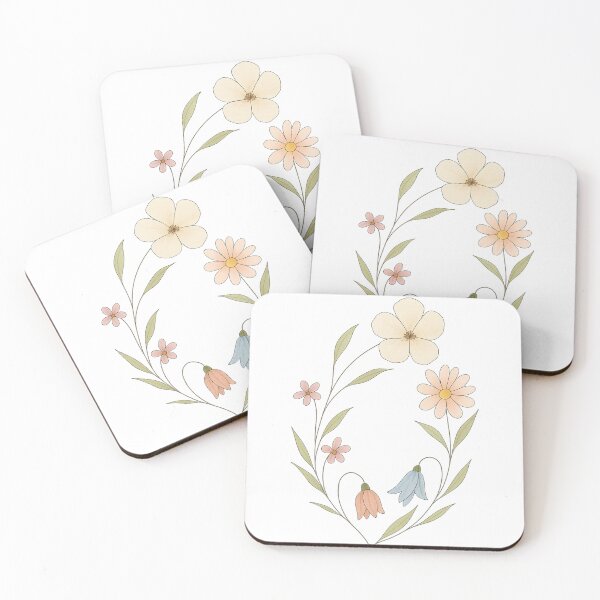 Artikelvorschau, Botanischer Linienstrauß – Minimalistische Aquarell-Blumenkunst entworfen und verkauft von Bloom & Charm Studio.