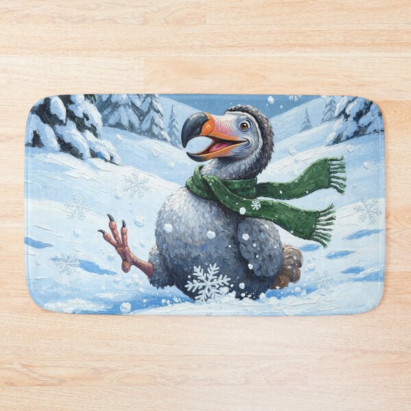 Item preview, Dodo in the snow designed and sold by LilithsDesires.