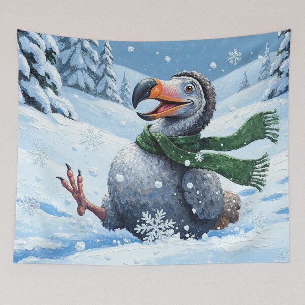 Item preview, Dodo in the snow designed and sold by LilithsDesires.