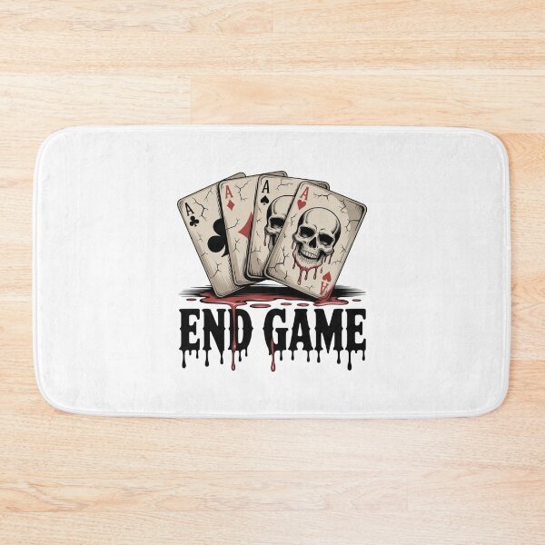Item preview, End Game – Dark Skull Playing Cards Death designed and sold by PhilllandArt.