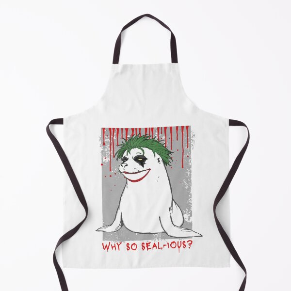 Item preview, Why So Seal-oius? – Joker Seal Cartoon Design designed and sold by Sunscape-Art.
