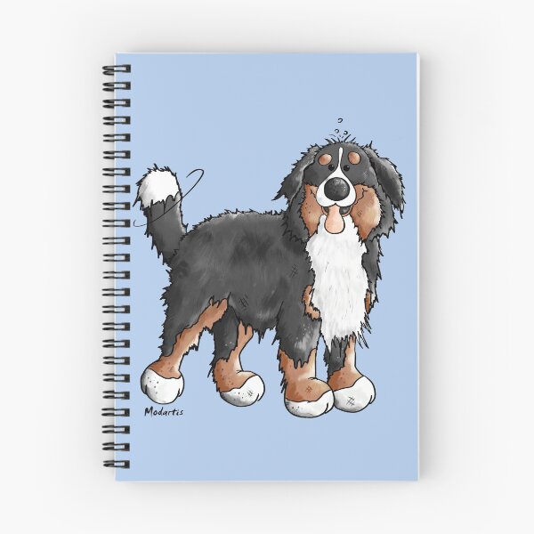 Item preview, Happy Bernese Mountain Dog - Comic - Dogs - Cartoon - Gift - Funny designed and sold by modartis.