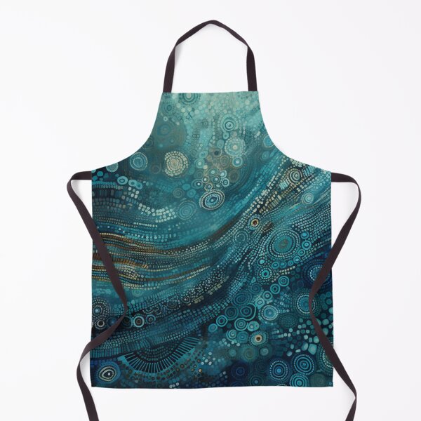 Item preview, Aboriginal Inspired Dot Art - With Oceanic Beauty designed and sold by GrinGalore.